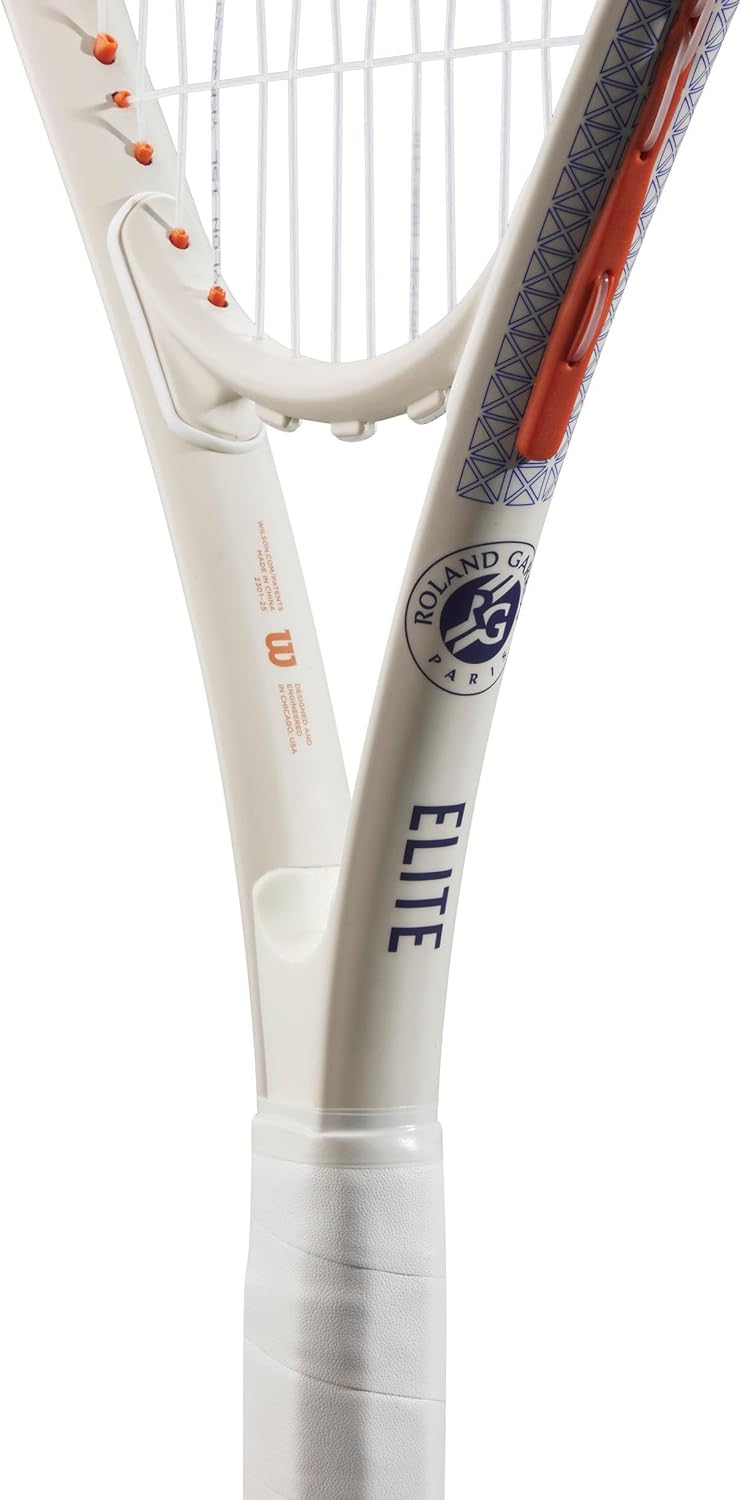 Wilson Unisex – Erwachsene Roland-Garros Elite Tennis Racket Tennisschläger 4-3/8" (3) Marineblau /
