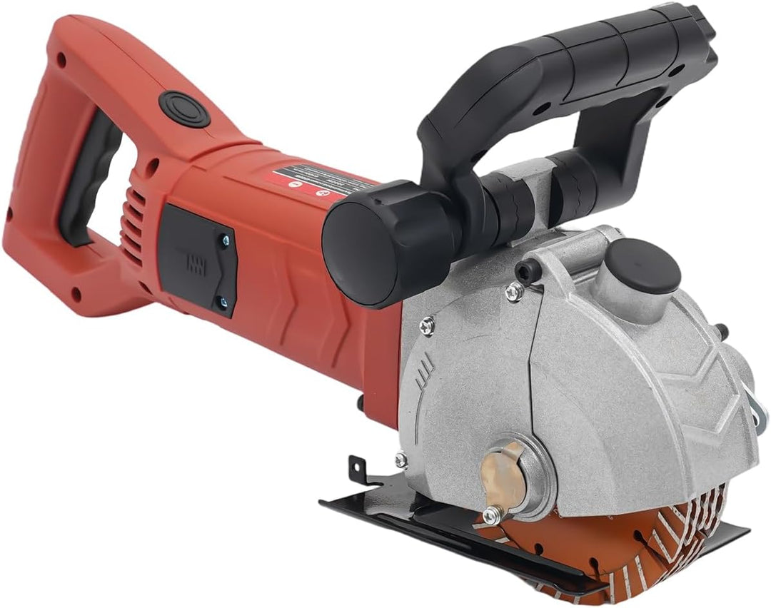 Mauernutfräse 4800W, Elektrische Wandfräse mit 5,23 Zoll Sägeblatt | 6500 U/min | Einstellbare Schni