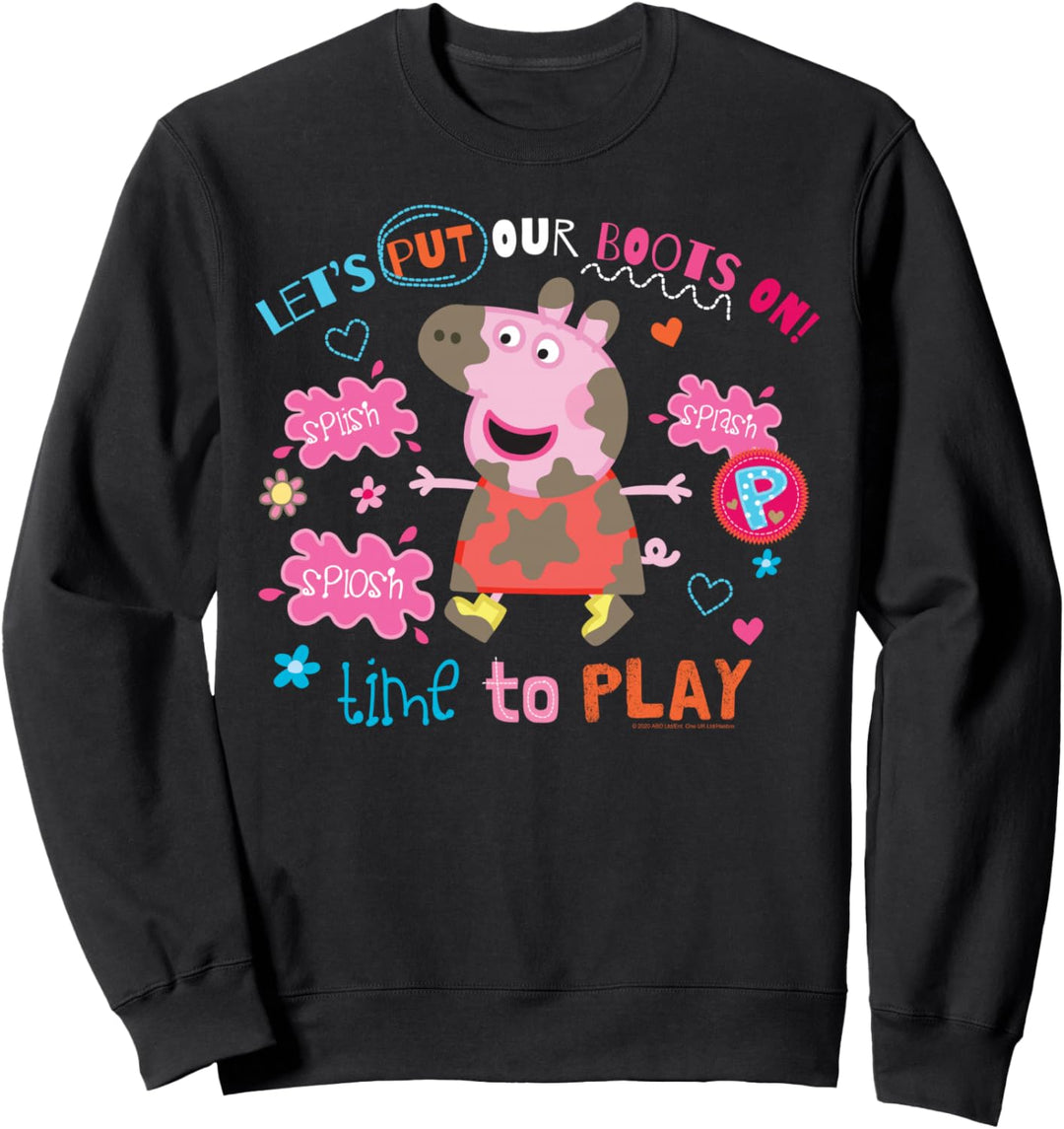 Peppa Pig Boots On To Play Sweatshirt