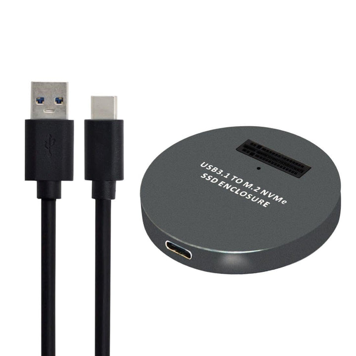 Chenyang CY Type C USB 3.1 USB C zu M.3 NVME M-Schlüssel NGFF SSD Externer PCBA Konveteradapter Vert