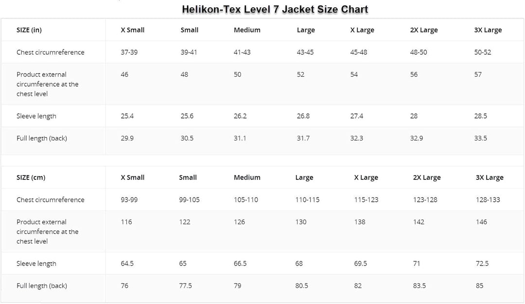 Helikon-Tex LEVEL 7 Lightweight Winter Jacke - Climashield Apex 100g - Schwarz