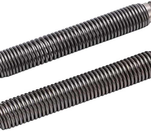 Federbelastetes Design Kohlenstoffstahl Material 3500PSI Impact Dual Head Nail Setter Pin Set, 2pcs