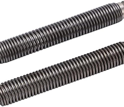 Federbelastetes Design Kohlenstoffstahl Material 3500PSI Impact Dual Head Nail Setter Pin Set, 2pcs