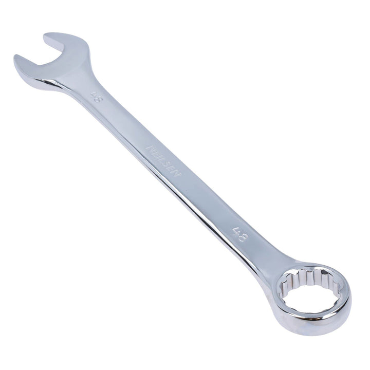 AB Tools 48 mm metrischer Kombi-Ringschlüssel, extra langer Bi-Hex-Ring