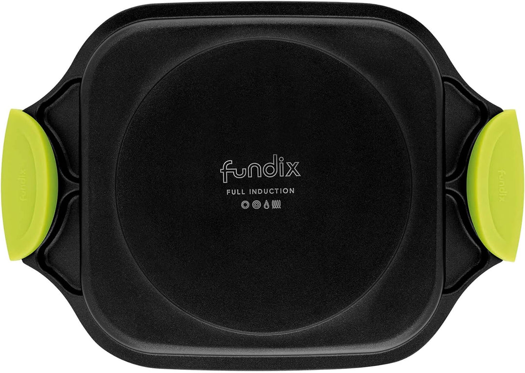 FUNDIX F3-IP35 Grillpfannen, Aluminium, Schwarz 35 cm, 35 cm