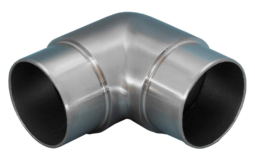 TIBU Eckbogen Handlauf Ø 42,4 x 2 mm Zubehör / Montagematerial Eckbogen Handlauf Ø 42,4 X 2 Mm, Zube