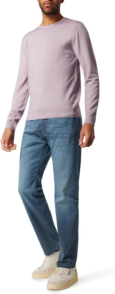 Pierre Cardin Herren Jeans Lyon Tapered | Männer Hose | Tapered Fit | Light Brown Used Buffies Washe