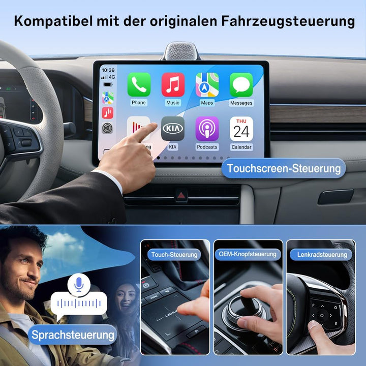 Carlinkit FireDrive Link Pro HDMI Car TV Converter für Fire TV Stick Streaming, Drahtloser Apple Car