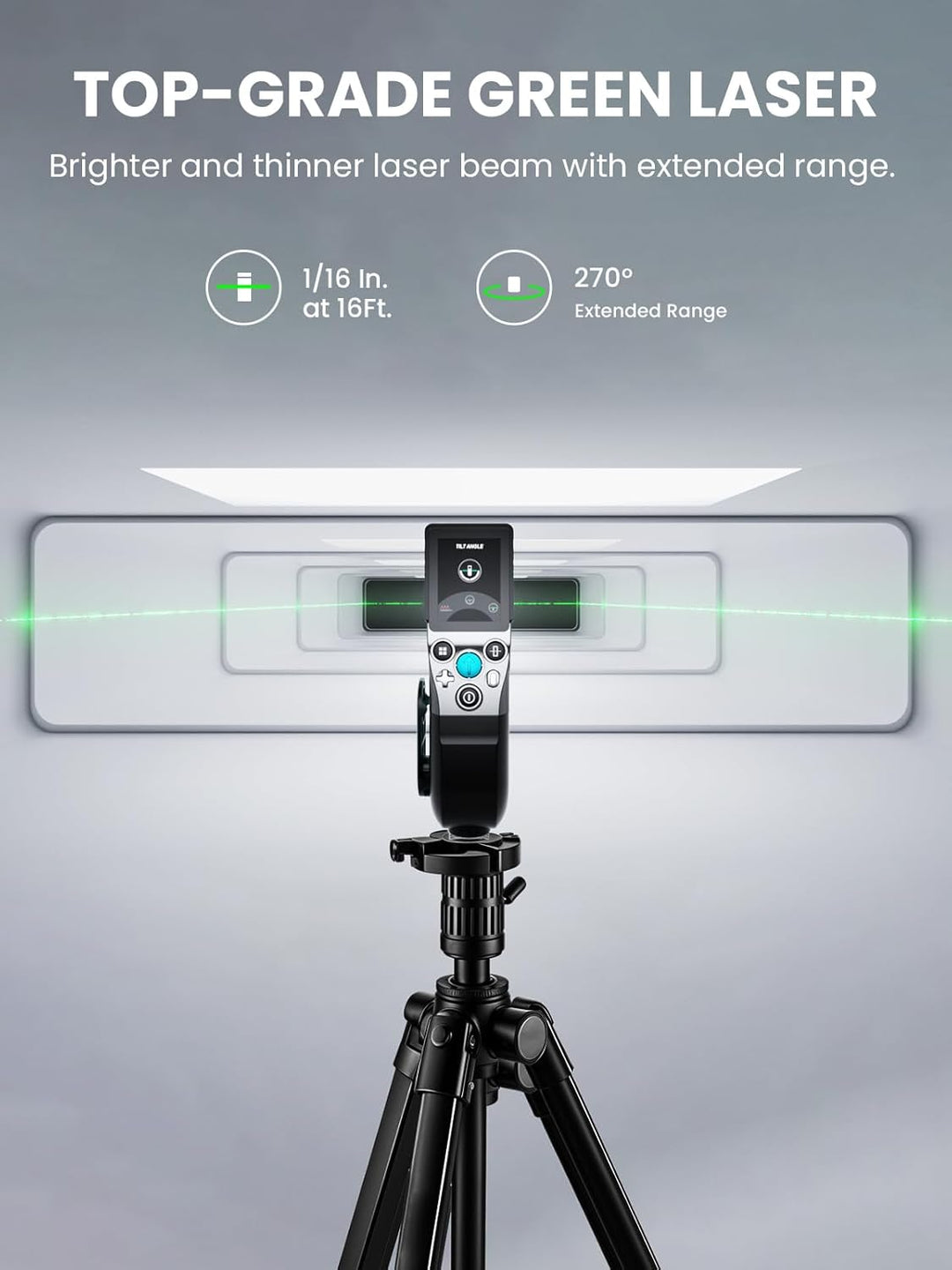 MiLESEEY XTape 1 Laser Entfernungsmesser 100m digitales Massband Lasermessgerät OLED Display und 1/N