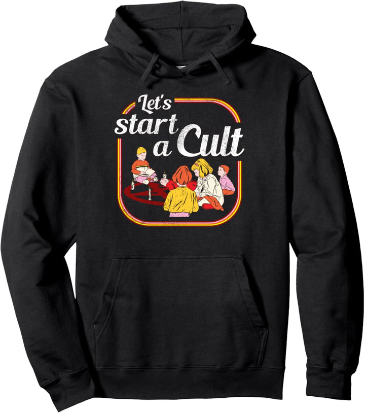 Lets start a Cult - Summon Demons Goth Pentagramm Kind Pullover Hoodie