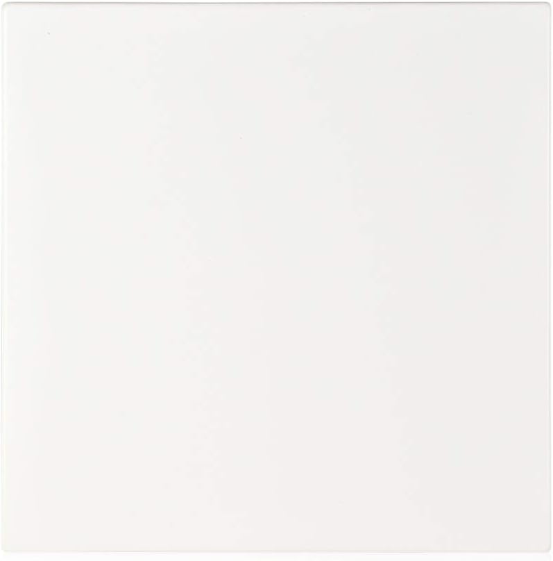 Kartell EUR, Hocker, 36 x 36 x H 45 cm Weiss, Weiss