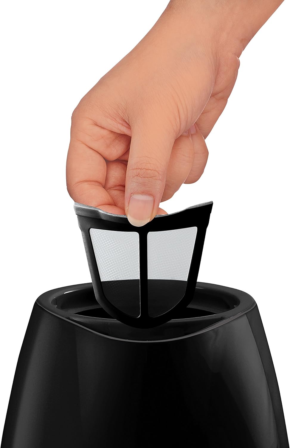 Tefal KO1508 Uno Wasserkocher, Schwarz, 2400 W
