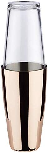 Buddy´s Bar – „Boston Bar-Set“, 700 ml, Boston Cocktail-Shaker, Barmass, Stössel, Barsieb, lebensmit
