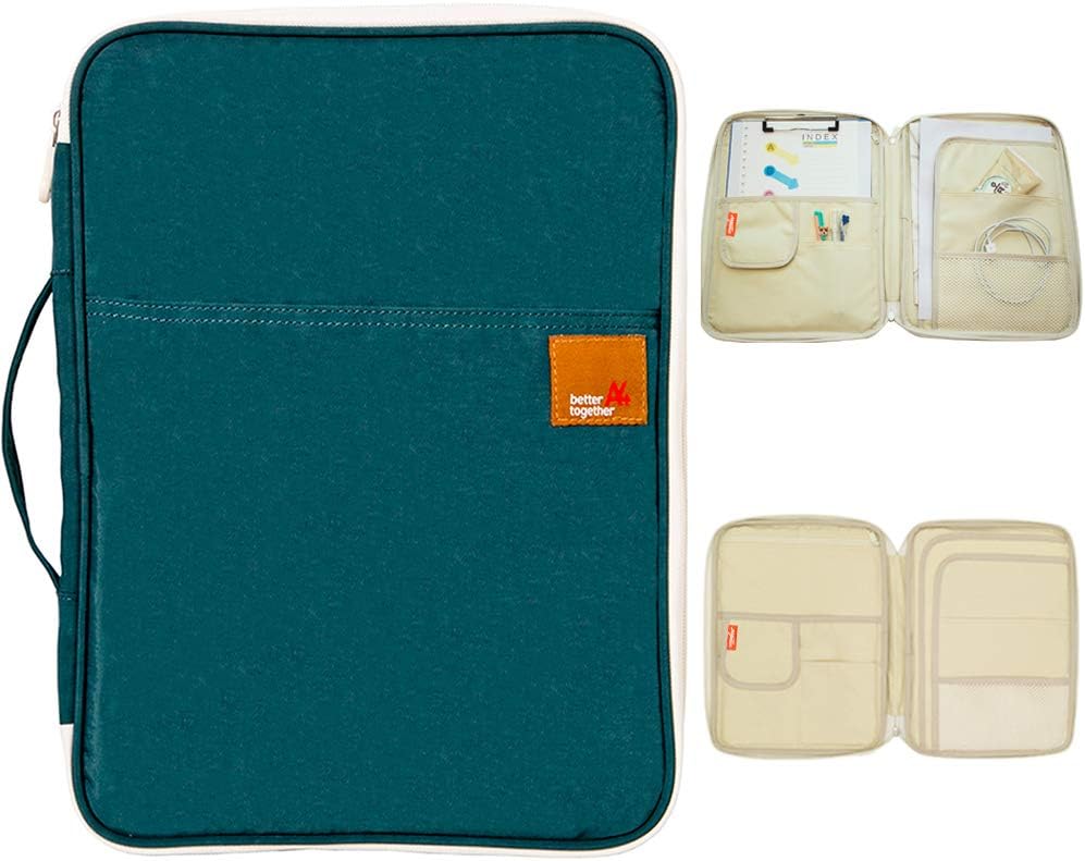 A4 Reisedokumententasche Ausweistasche Multifunktions Dateien Wasserdicht Organizer Messenger Ipad H