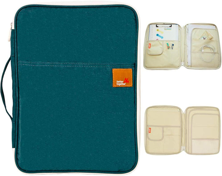 A4 Reisedokumententasche Ausweistasche Multifunktions Dateien Wasserdicht Organizer Messenger Ipad H