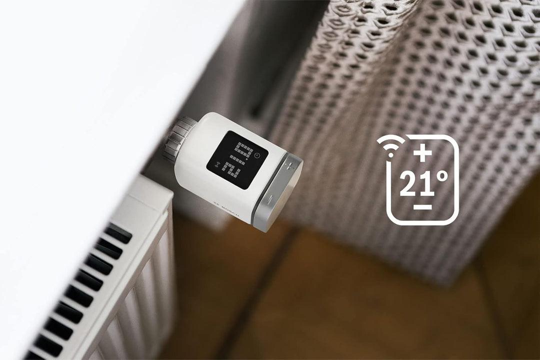 Bosch Smart Home Heizen und Komfort-Set, 3X Heizkörperthermostat II, 2X Tür-/Fensterkontakt II, 1x C