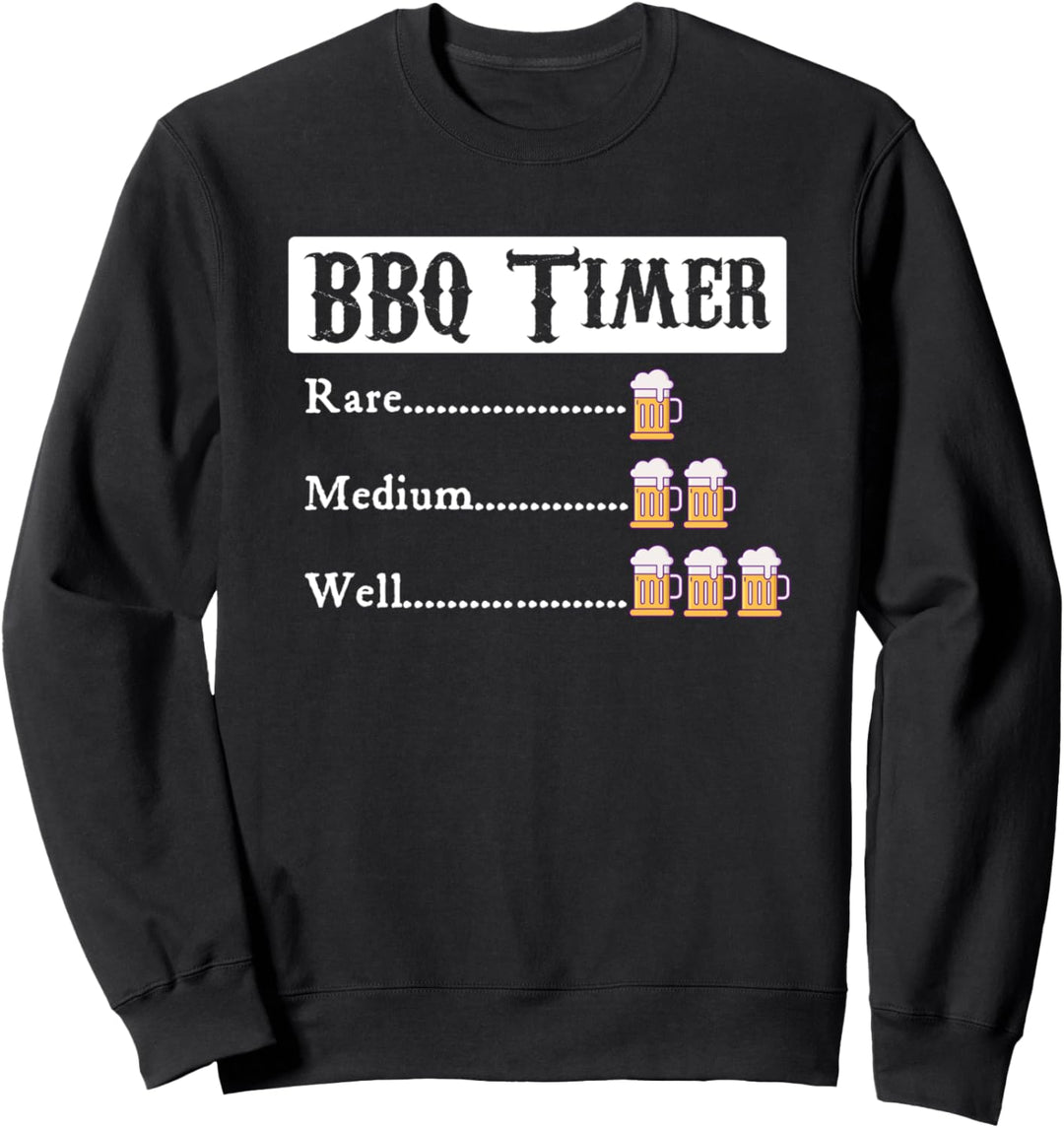 BBQ Timer Barbecue Sweatshirt