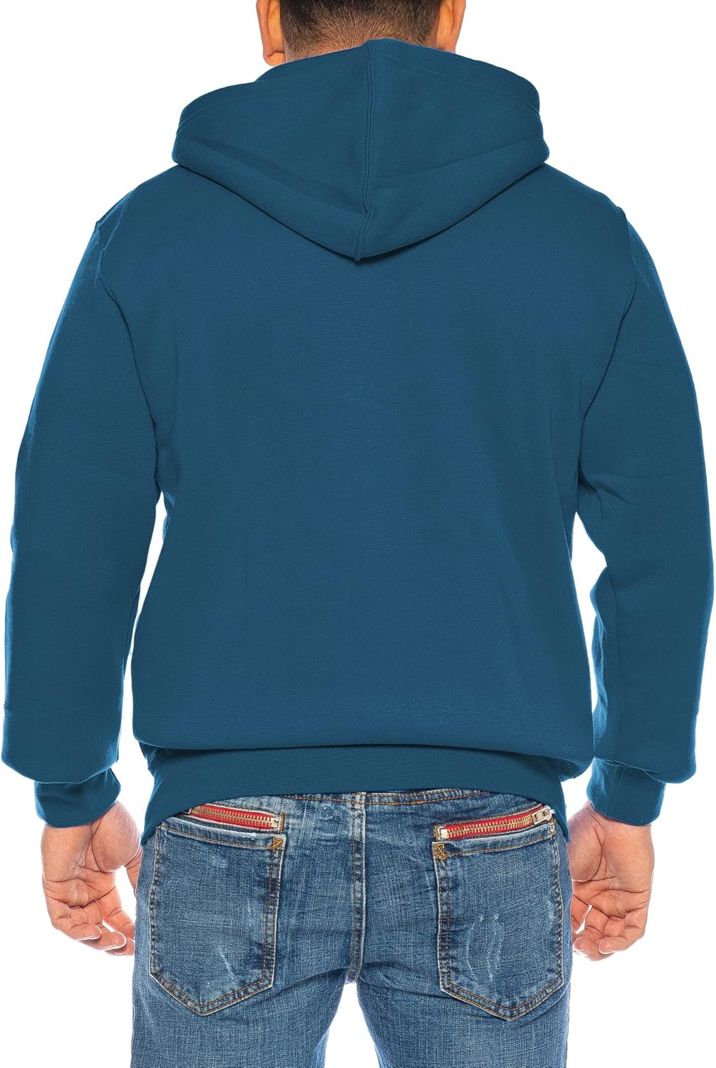 Raff & Taff Herren Zipper Hoodies Kapuzenjacke Sweatjacke Übergangsjacke Jacke Basic Schlicht bis 8X