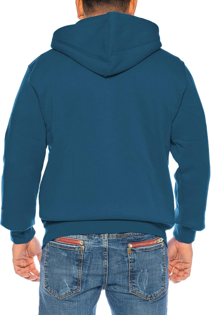 Raff & Taff Herren Zipper Hoodies Kapuzenjacke Sweatjacke Übergangsjacke Jacke Basic Schlicht bis 8X