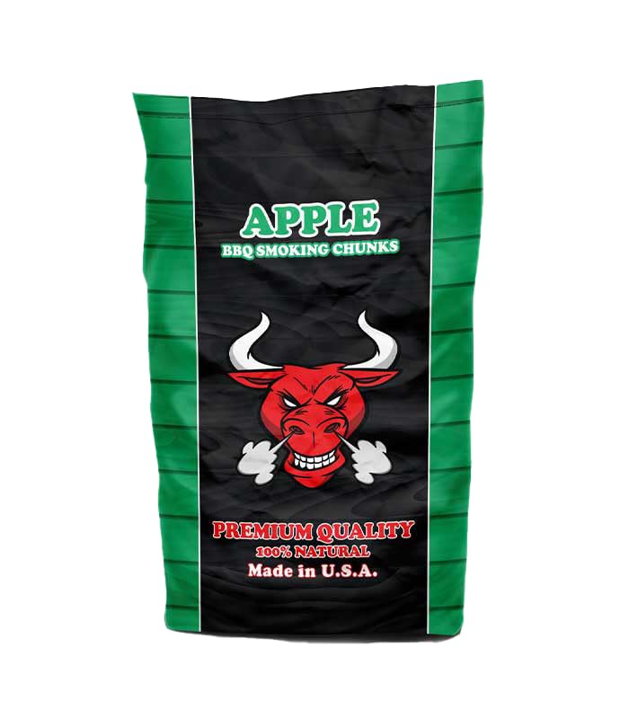 TORO - Apple-Chunks für Smoker und Grills, Apfelholz, ideal für Schweinefleisch, Huhn, Fisch und Gem