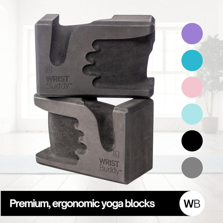 WRIST BUDDY Yoga-Blöcke, entwickelt, um Handgelenkschmerzen, Komfort und Griffkraft zu lindern, erst