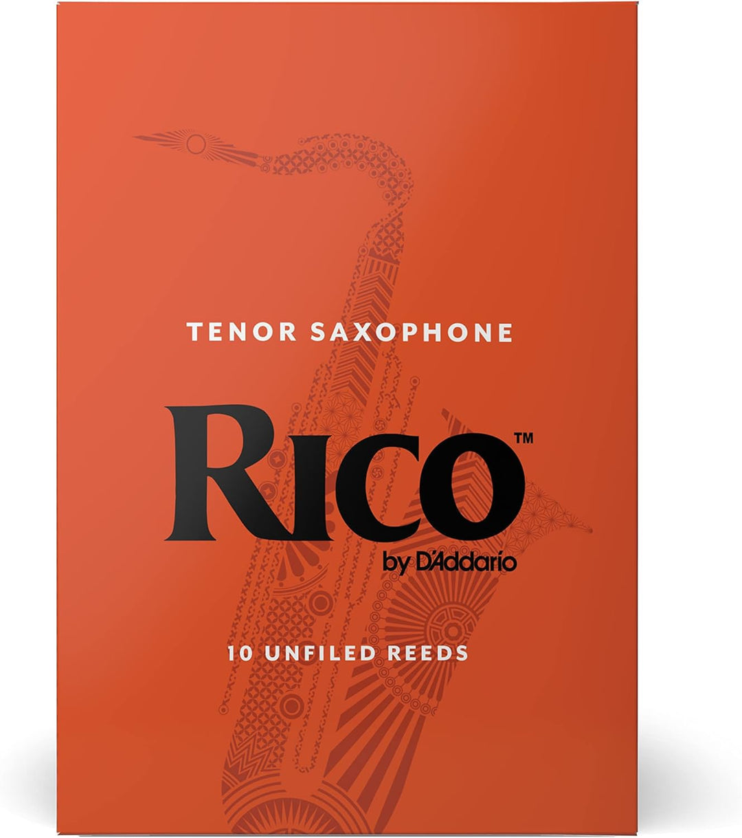 RICO Blätter für Tenorsaxophon 10-Pack 10 Packung, 10-Pack 10 Packung