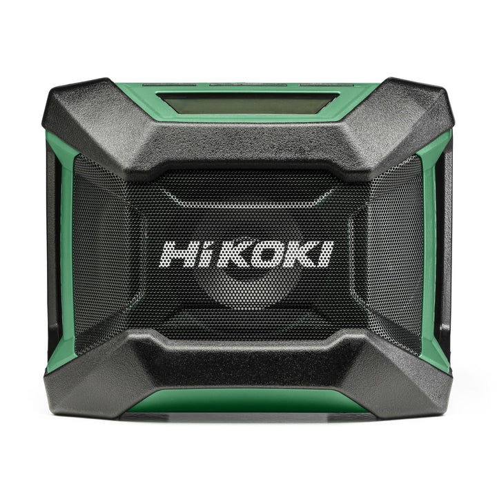 HiKOKI Akku-Baustellenradio UR18DA (Schnurloses Radio, Radiofrequenz: FM/DAB, kann mit Netzadapter o