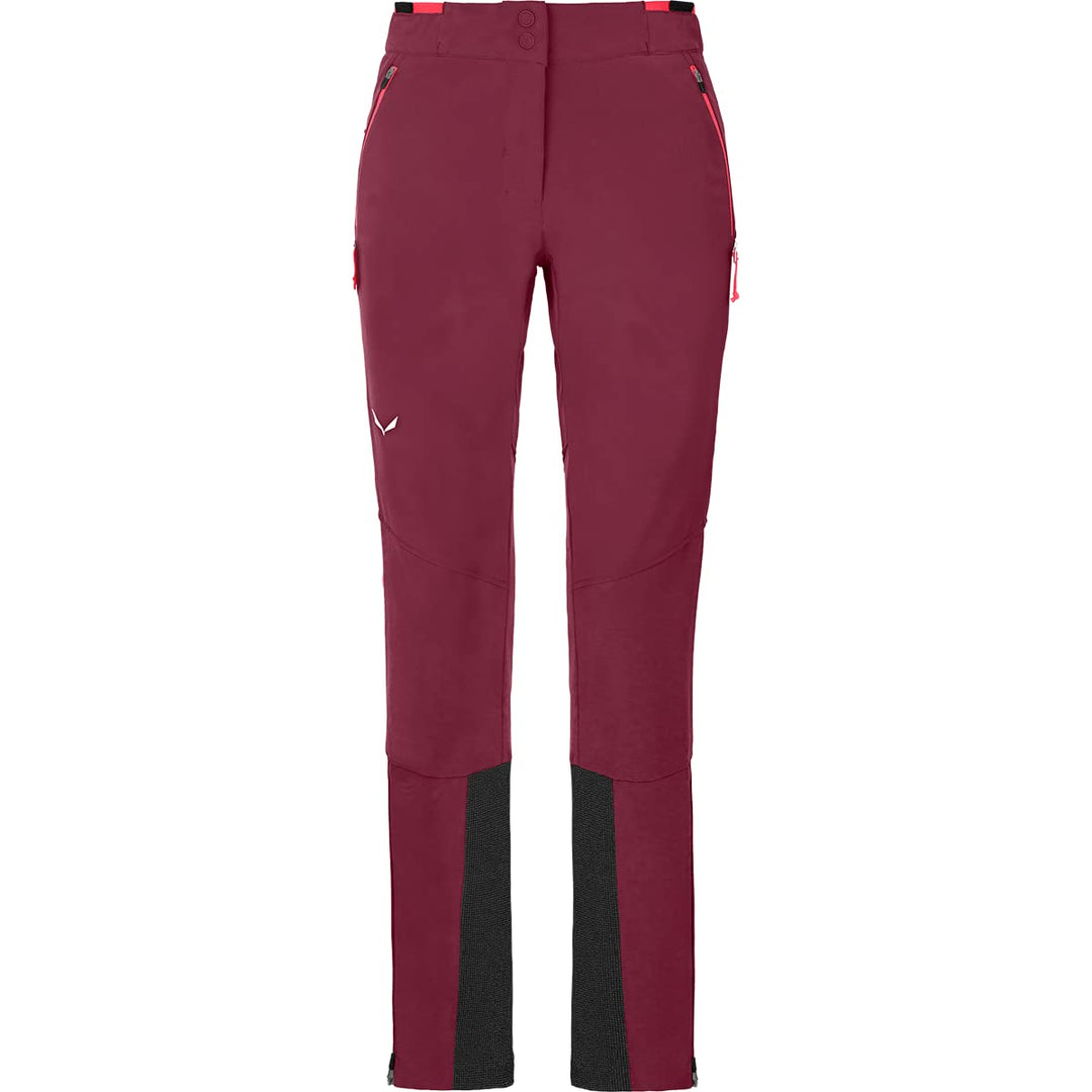 Salewa Damen LAGORAI DST W PNT, Skitourenhose 44W / 38L Rhodo Red/6080, 44W / 38L Rhodo Red/6080
