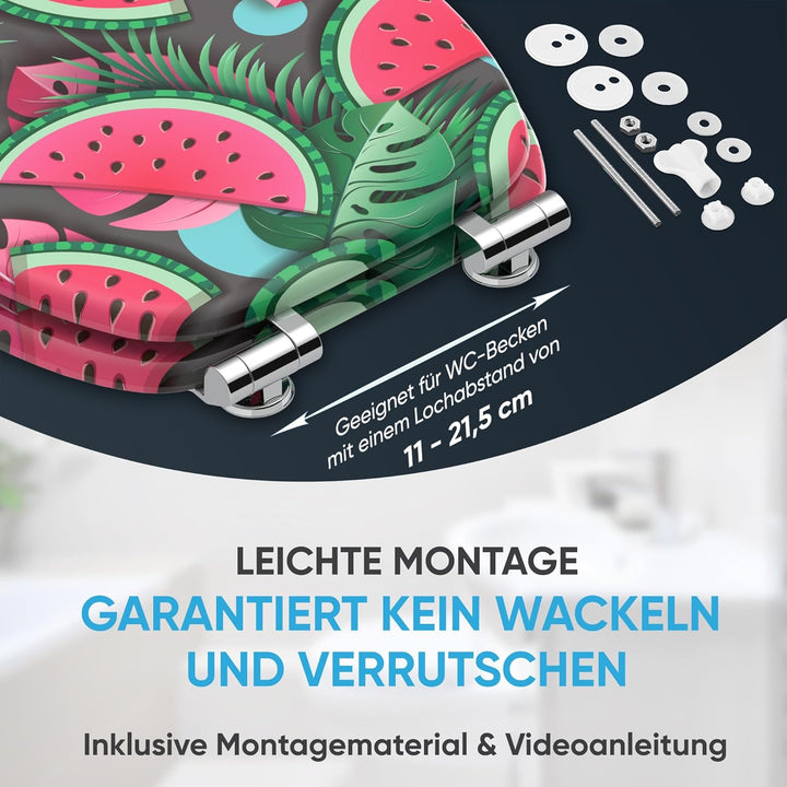 Sanilo WC Sitz mit Absenkautomatik, viele neue Toilettendeckel zur Auswahl, hochwertige Oberfläche,