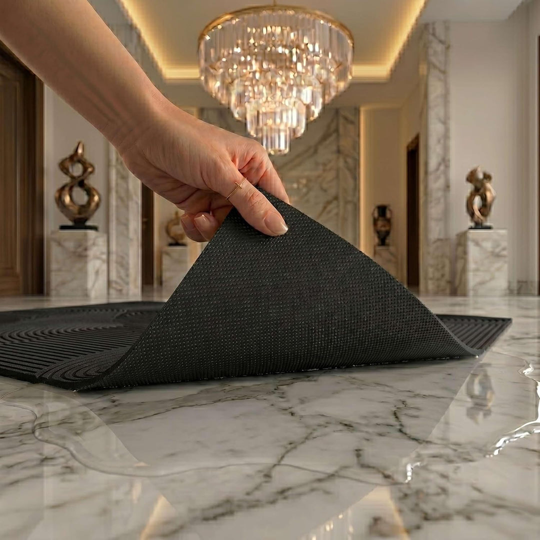Artwelt Fussmatte 60x90 cm – rutschfeste Schmutzfangmatte Innen & Aussen | Fussabstreifer Türmatte S