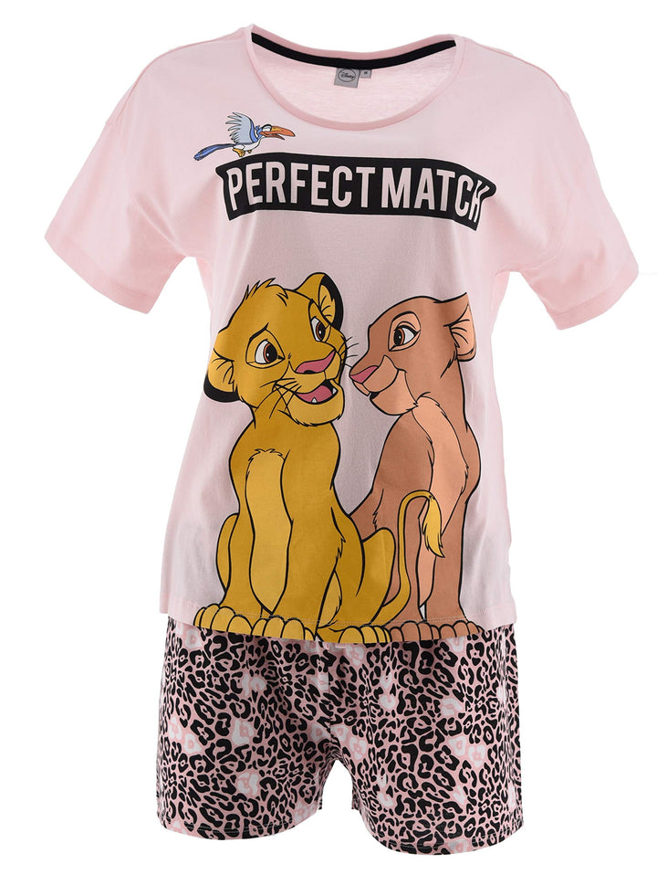 The Lion King Damen Kurz Pyjama Schlafanzug