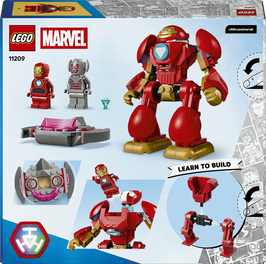 LEGO ǀ Marvel Iron Man und Seine Fantastischen Freunde Ultron vs. Iron Man - Superhelden Spielzeug m