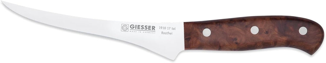GIESSER seit 1776 - Made in Germany - Filetiermesser 17 cmTree of Life, PremiumCut Filet No 1, Filie