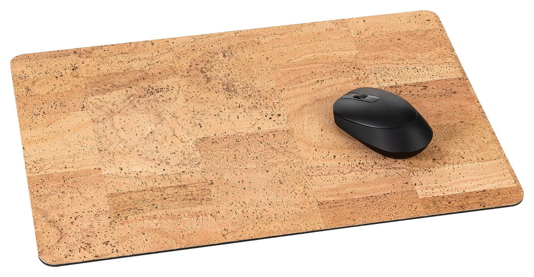 Gaming Mauspad aus Kork | Kork Gaming-Mauspad | XXL Mauspad 44x29 cm | Schreibtischunterlage für PC