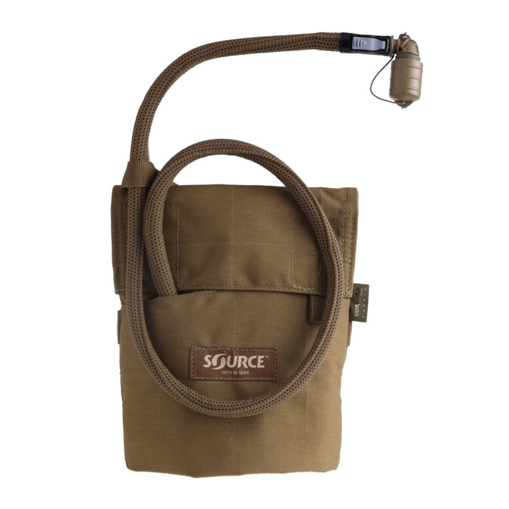Source Tactical Känguru 1-Liter faltbar Kantine Hydration System mit Tasche Coyote Kangaroo 1L Colla