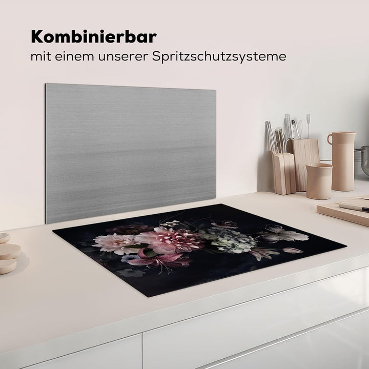 Herdabdeckplatte Einteilig Herdabdeckung Abdeckplatte für Ceranfeld Abdeckung Induktionskochfeld Auf