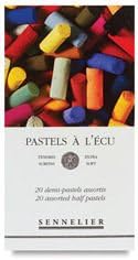 Sennelier Savoiroir-Brötchen Soft Pastels Half Stick Set 20/Pkg