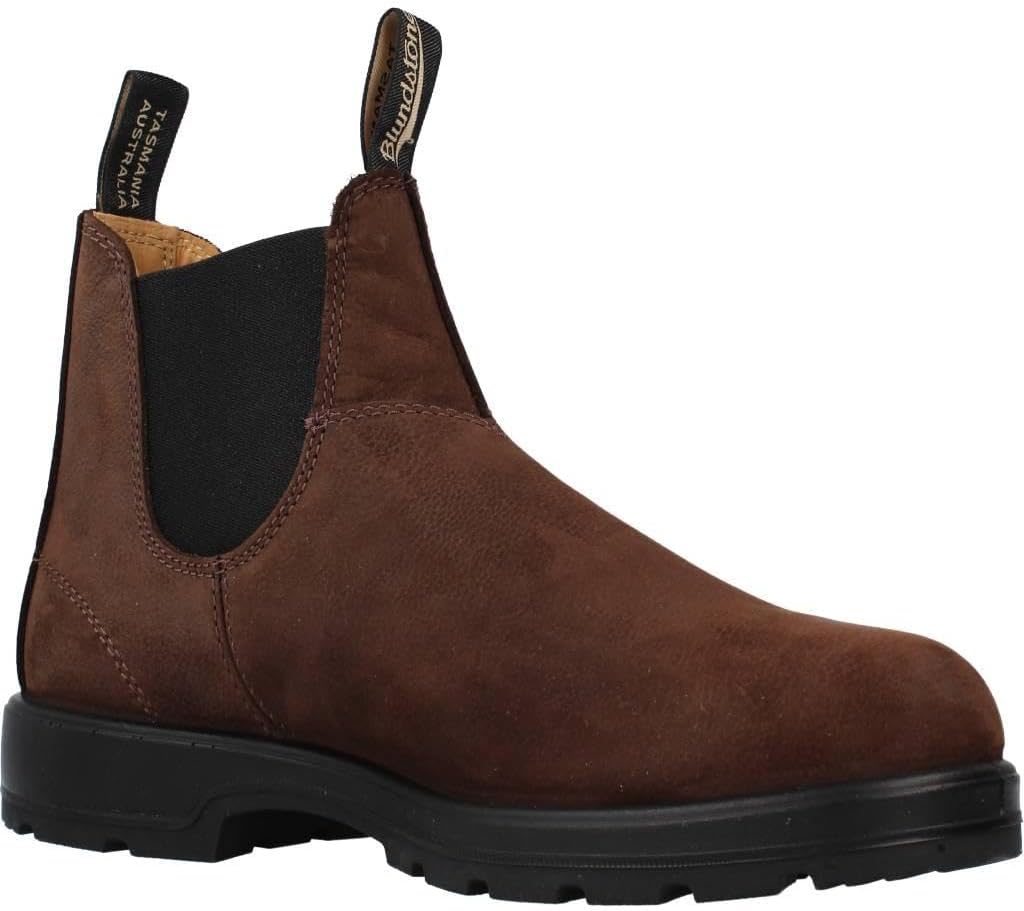 Blundstone Unisex Classic 550 SeriesChelsea-Stiefel 42 EU Brauner Nubuk, 42 EU Brauner Nubuk