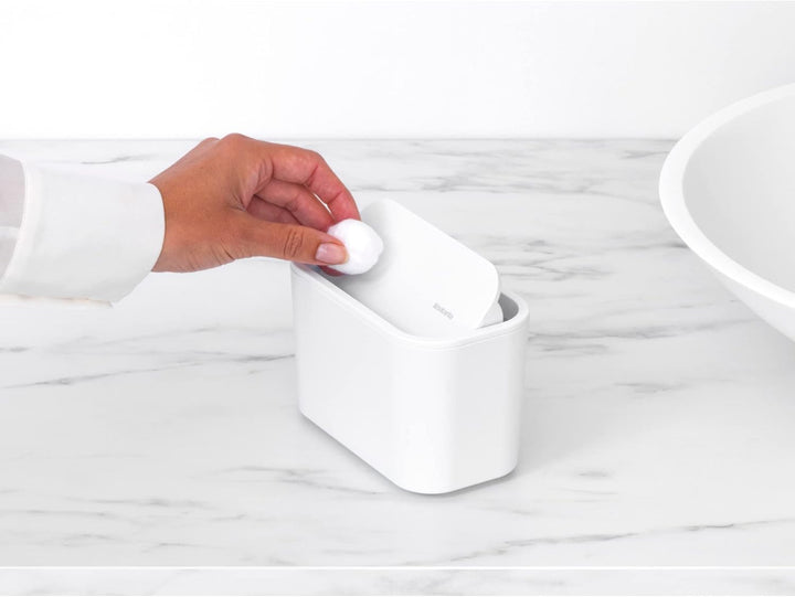 Brabantia - Mindset Abfallbehälter - Für Kleine Abfälle - Abnehmbarer Schwingdeckel - Pflegeleicht -