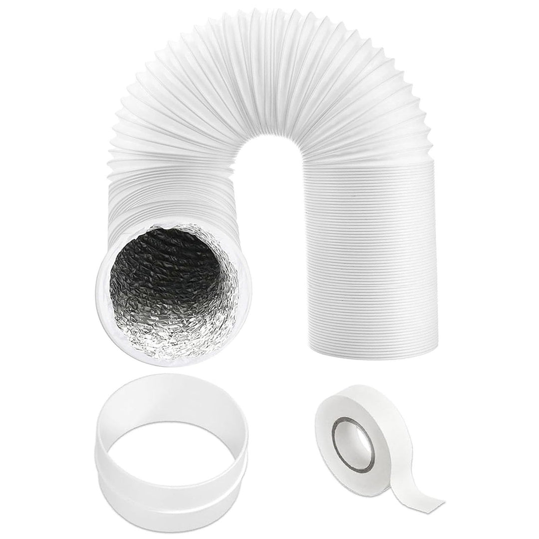 SPARES2GO PVC Erweiterungssatz Rohr für flexiblen Schlauch für Frigidaire Klimaanlage (6m, 5 Zoll)