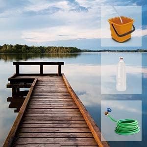 WORX 18V(20V MAX) Akku Mobiler Hochdruckreiniger Hydroshot WG620E.4, 2,0Ah, Powershare, Multi-Sprühd