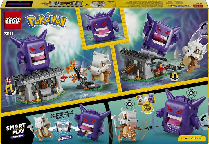 LEGO Pokémon SMART Play: Tragossos und Gengars Gruselduell - kompatibles interaktives Spielset mit 4