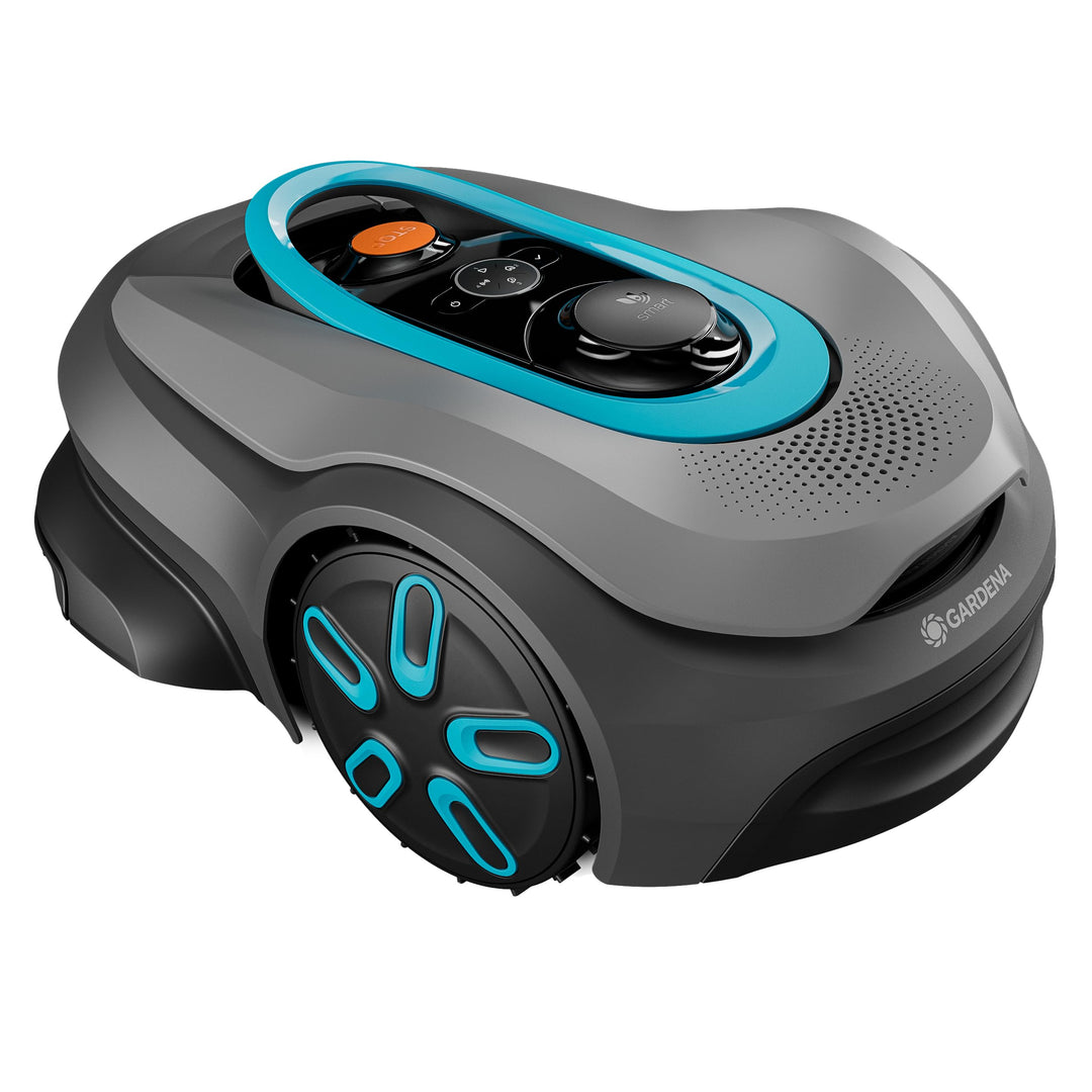 Gardena smart SILENO Sense 400 m² Mähroboter: Technologie ohne Begrenzungskabel, Mähen mit KI, Einge