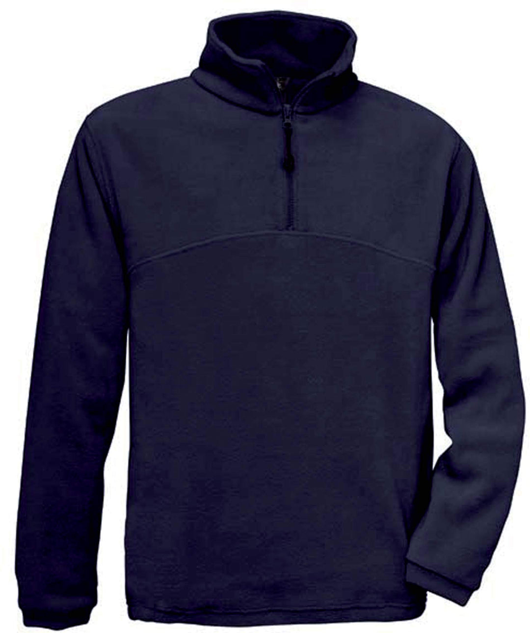 Werktruien met ritskraag B&C HIGHLANDER Zip Sweater Fleece M Navy, M Navy
