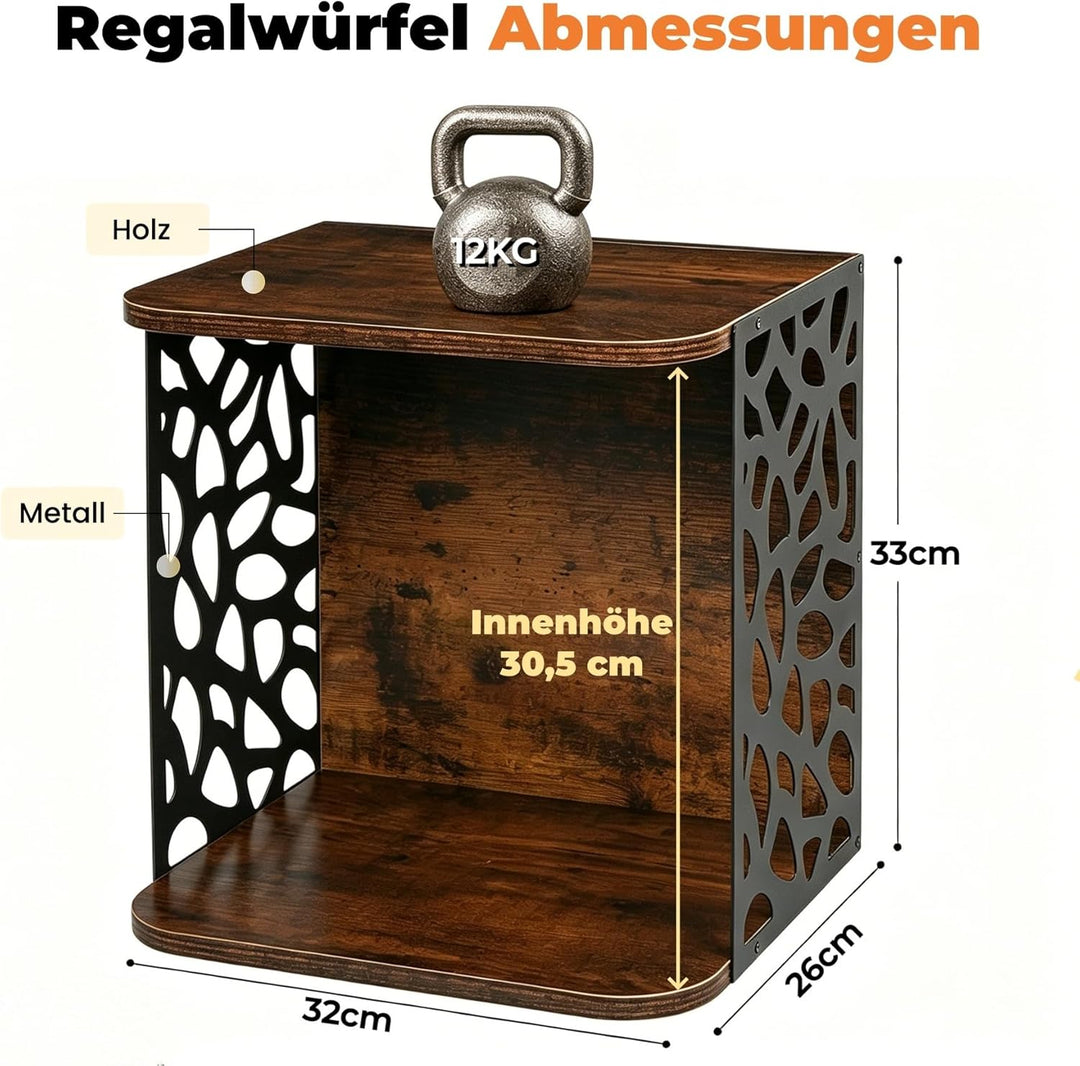 Schallplatten Aufbewahrung bis zu 60 Alben Stapelbar Vinyl Halter | Schallplattenständer aus Metall