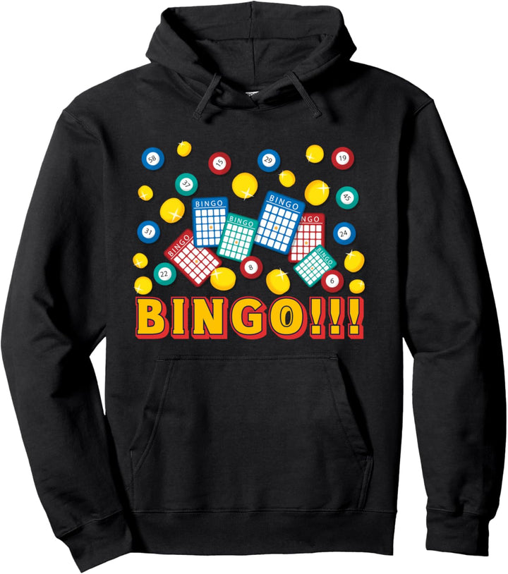 Bingo vorgezogen, Verlosung, Ticket, Geld, Bargeld Bingo Pullover Hoodie