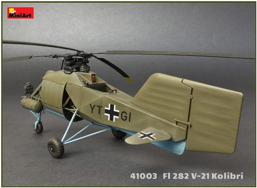 Mini Art 550041003 Flettner FL 282 V-21 Kolibri Plastik Bausatz, verschieden, Grössen