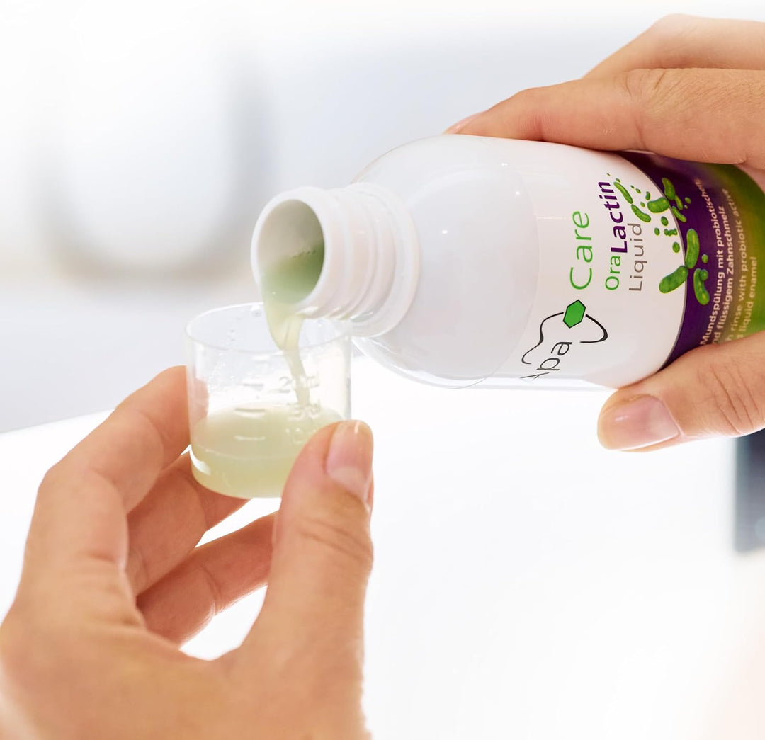 Apa Care Liquid 2 Flaschen | Die Mundspülung mit Hydroxylapatit und Präbiotika | Künstlicher Zahnsch