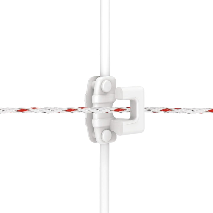 10x Gallagher Quattro Pfahl - 1,0 m weiss