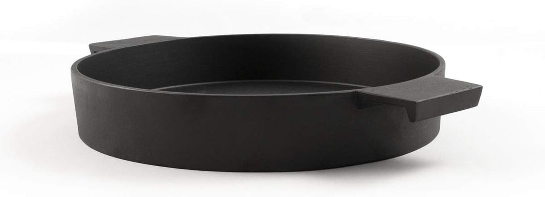 Kamasada Gusseisenpfanne. Rund, 30 cm, 5,5 cm Hoch. Eisenpfanne. Induktion, Induktions-Herd, Ceran,